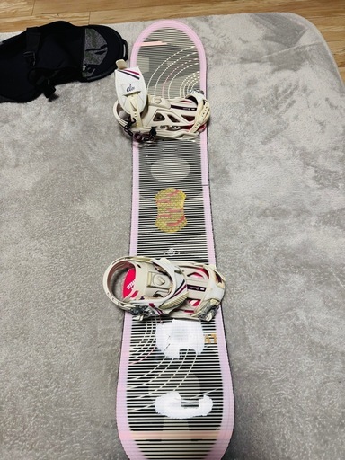 Atomic スノーボード 板 ビンディング ケース 3点セット 134cm (マル