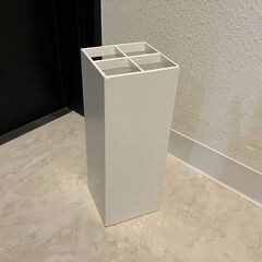 【美品】tower 山崎実業 かさたて ホワイトの画像