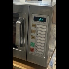 2022年製✴︎Panasonic 200V　業務用電子レンジNE-921GVの画像