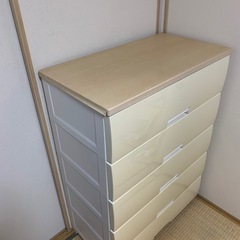 【無料】収納テーブル お譲りします（12/18-12/20限定・搬出協力）の画像