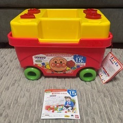 アンパンマン　はじめてのブロックワゴンの画像