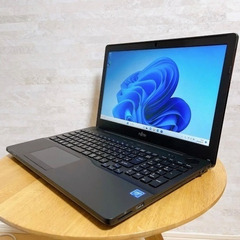 【高速で使いやすい！】2025 12月分② 最新Windows 11 富士通 ノートパソコン 高速PC HDD320GB の画像