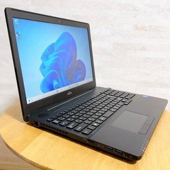 【高速で使いやすい！】2025 12月分② 最新Windows 11 富士通 ノートパソコン 高速PC HDD320GB の画像