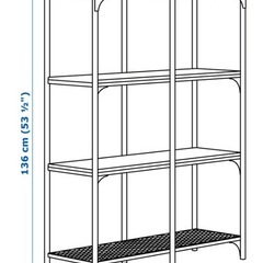 シェルフ IKEAの画像