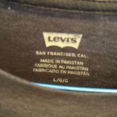 levi's ロンTの画像
