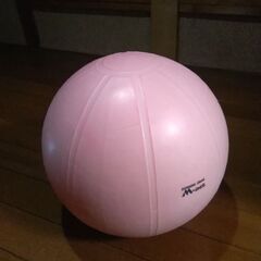 バランスボール　直径35cm　ピンク　幼児～小学生用の画像