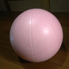 バランスボール　直径35cm　ピンク　幼児～小学生用の画像