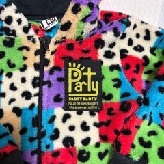 【決まりました】party party くま耳パーカー　の画像