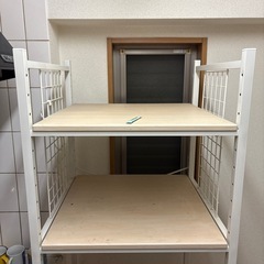 早急　キッチンラック（頑丈そう）　洗濯機ラック　冷蔵庫レンジラックの画像