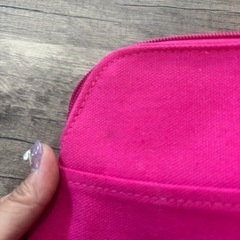 Cher シェル　刺繍ロゴ入りポーチの画像