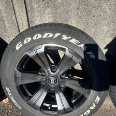 BARBERO 17インチ　ホイール、タイヤセット　ハイエースの画像