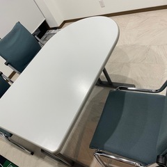 事務用　テーブルセットの画像