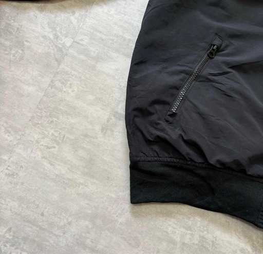 00s LANDS'END ナイロン ウォームアップジャケット ブラック 00s LANDS'END ナイロン ウォームアップジャケット ブラック 2024