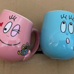 【未使用】バーバーパパ（マグカップ）4個セットの画像