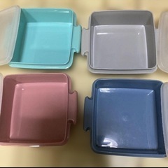 Tupperware タッパー　ランチボックスセット　重箱　弁当箱の画像