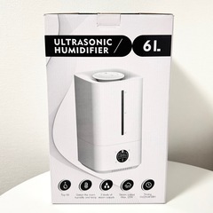 加湿器 ハイブリッド加湿器 大容量 6L 加熱式加湿器 超音波 卓上加湿器の画像