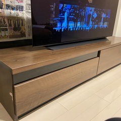 ウォルナット　テレビ台の画像