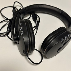 マイク付きヘッドフォンの画像