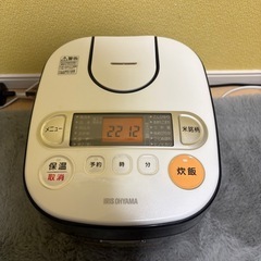 炊飯器　アイリスオーヤマ　銘柄炊き　5.5合の画像