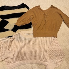 レディース服7点まとめ売り　Mサイズ〜フリーサイズの画像