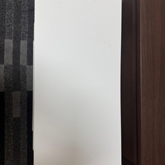 テーブル　棚　ラック　3段　コンパクト　ホワイト　オープンシェルフの画像