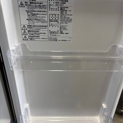 ✨2ドア冷蔵庫 ニトリ / NTR-140BK 高年式 2024年製✨配達　設置🉑🚚の画像