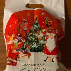 モンロワール リーフキューブ(クリスマス仕様チョコ)とおまけの画像
