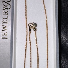 K18 クリスクロスネックレスの画像