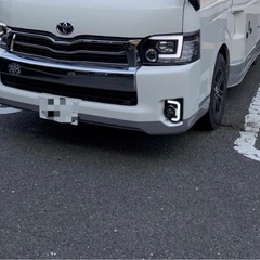 ハイエース LEDヘッドライト＆フォグランプの画像