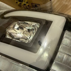 ハイエース LEDヘッドライト＆フォグランプの画像
