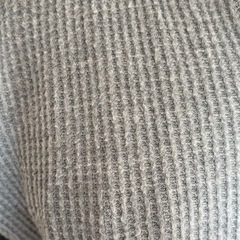 グレーワッフルワンピの画像
