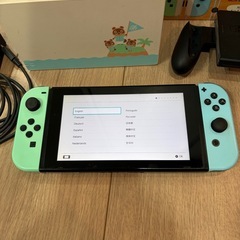 Nintendo Switch 本体　あつまれどうぶつの森セット
の画像