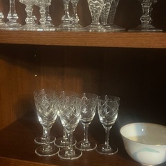 食前酒に、、☆☆　小さなワイングラス　6コセット　☆☆の画像