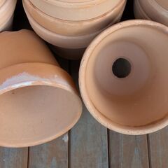 素焼き鉢　19ヶの画像