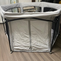 日本育児　洗えてたためるポータブルベビーサークルの画像