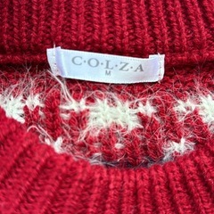 ニットワンピの画像