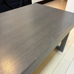 【12/21まで】桜屋工業 リビングテーブル LT-50 スチール脚 ローテーブルの画像