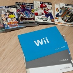 Wii & Wii Fit 本体と ソフトの画像
