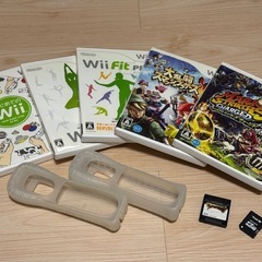 Wii & Wii Fit 本体と ソフトの画像