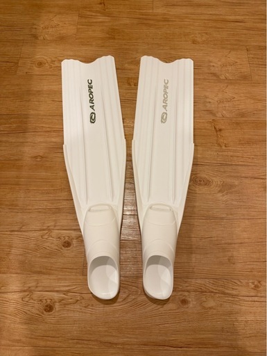 ロングフィン　ホワイト　新品未使用