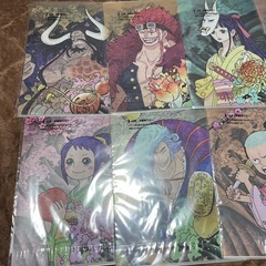 ワンピース　クリアファイル　ワノ国編　コンプリートセットの画像