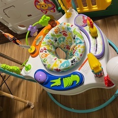 フィッシャープライス ジャンパルー　ベビーバウンサー の画像