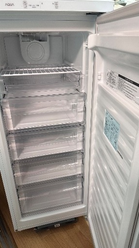 ❄️冷凍庫番号8  AQUA 2021年製 大阪府内全域 配達無料 保管場所での引取りは値引きします
