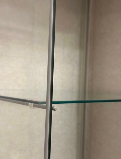 22日までIKEA イケア DETOLF デトルフ ガラスショーケース ガラス 