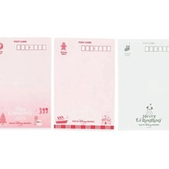 ポストカード セット リルリンリン ミッキー ディズニークリスマス 2025の画像