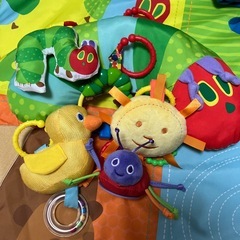 はらぺこあおむし 3wayアクティビティプレイジム　ベビージムの画像