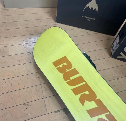 スノーボードセット100cm BURTONバートンワックスしてお渡しします