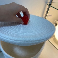 韓国 収納バスケット 子ども部屋収納 おもちゃ入れ トイボックスの画像