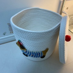 韓国 収納バスケット 子ども部屋収納 おもちゃ入れ トイボックスの画像