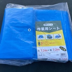 ブルーシート③の画像